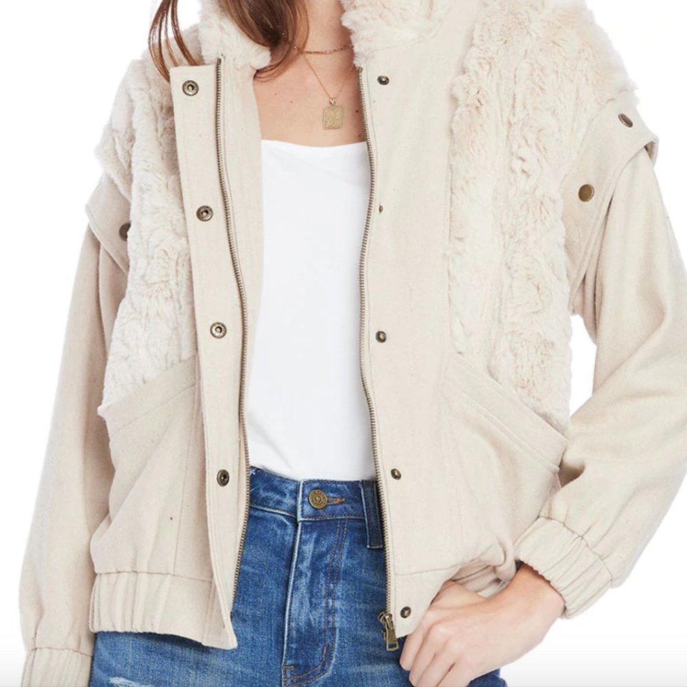 NWT Saltwater Lux Culver Bomber Jacket